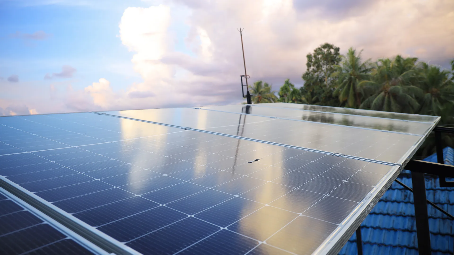 Solar panel array