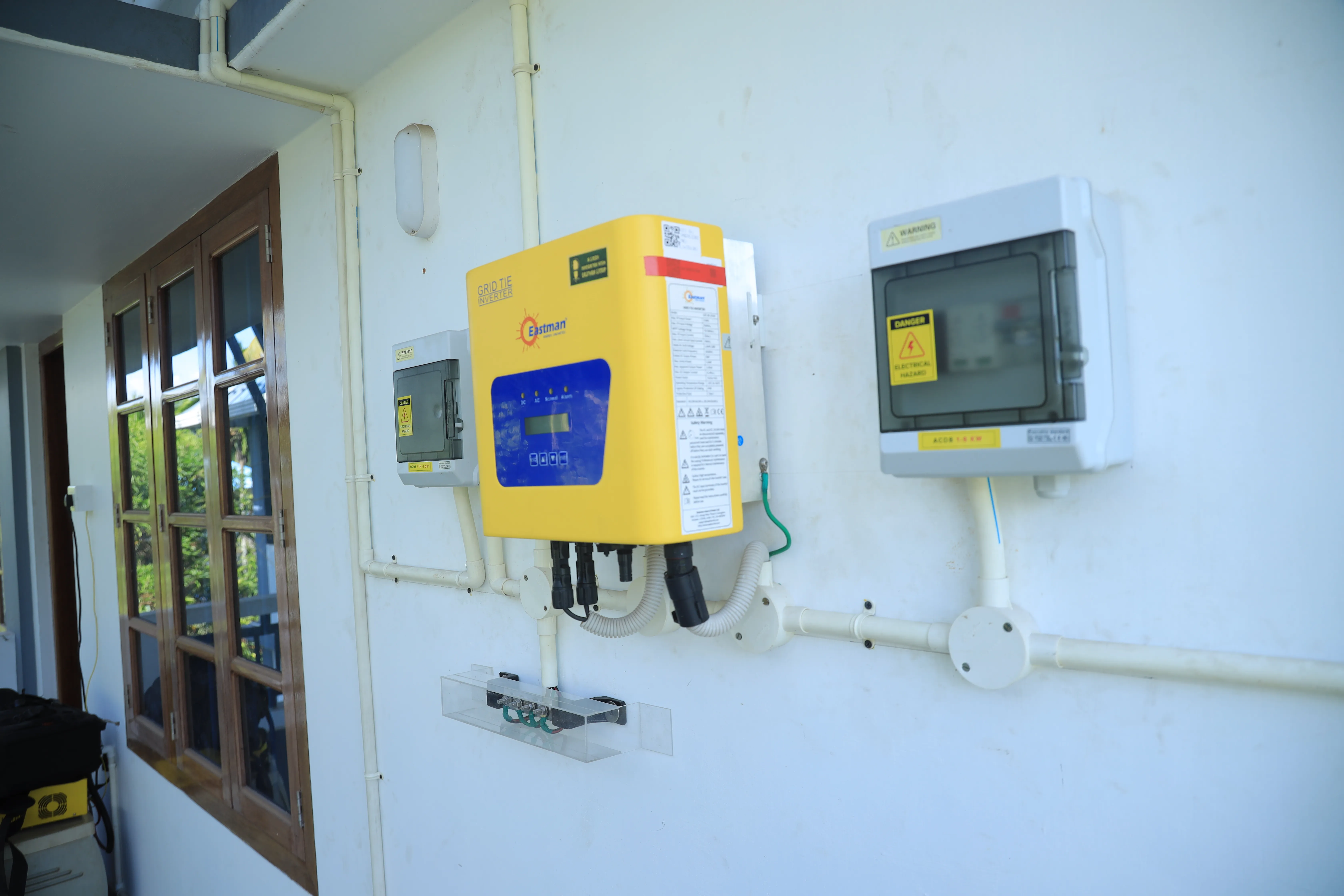 Solar panel installation
